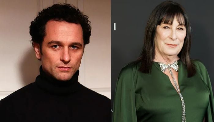 Matthew Rhys speaks highly of Anjelica Huston after Towards Zero premiere