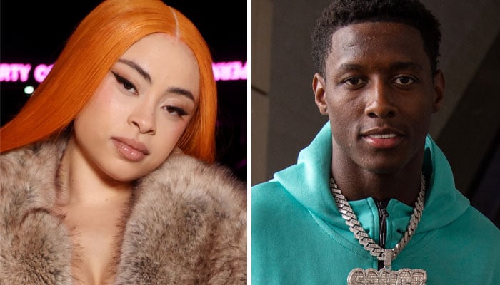 Ice Spice takes fans for a spin with Sauce Gardner selfie