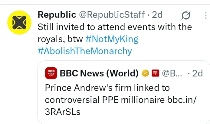 Prince Andrews presence with royals questioned after new report on his firm