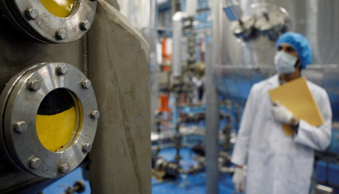 Iran defends uranium enrichment right amid Western concerns 1 A technician is seen at an Iranian uranium conversion facility in Isfahan, Iran, on February 3, 2007. —Reuters