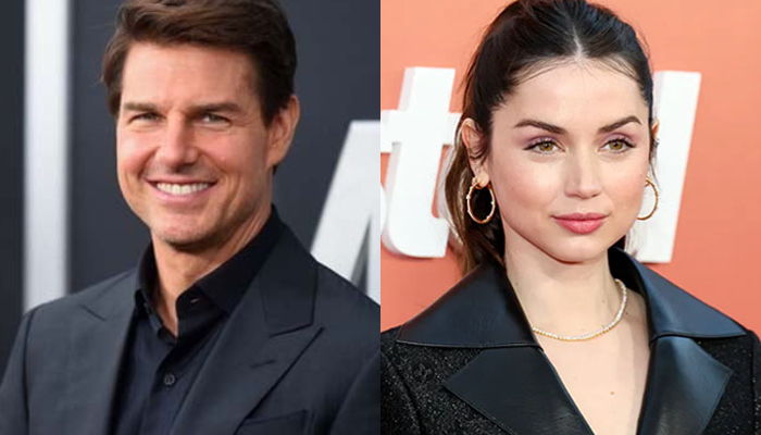 Tom Cruise, Ana de Armas try to sneak out of David Beckham’s party