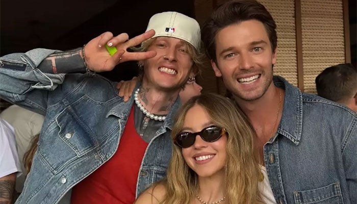 Sydney Sweeney spends time with Patrick Schwarzenegger, Machine Gun Kelly after breakup
