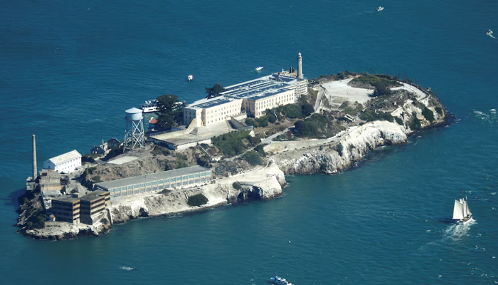 Alcatraz Island is seen in San Francisco Bay in San Francisco, California, U.S., October 5, 2017. — Reuters