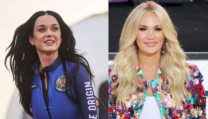 Carrie Underwood seemingly trolls Katy Perry for her space flight