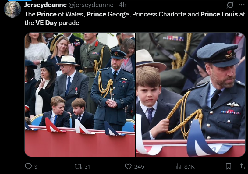 Prince Louis finds cheeky way to get Prince Williams attention: See pics
