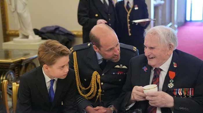 Prince George seen easing into new phase of future role