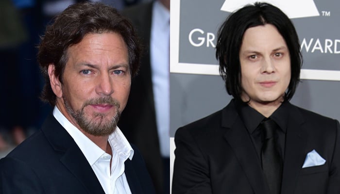 Jack White passed on his guitar to Eddie Vedder
