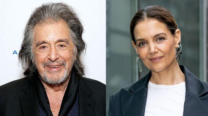 Al Pacino and Katie Holmes in Captivated