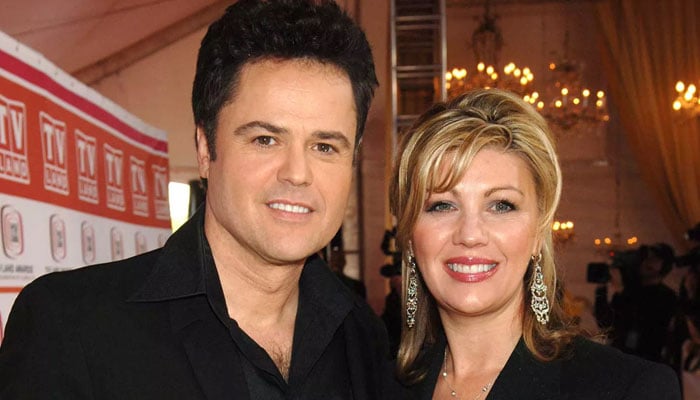 Donny Osmond in celebratory mood on 47th wedding anniversary with wife Debbie