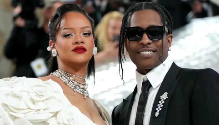 Photo: Rihannas beau A$AP Rocky reveals their third babys name will follow family tradition