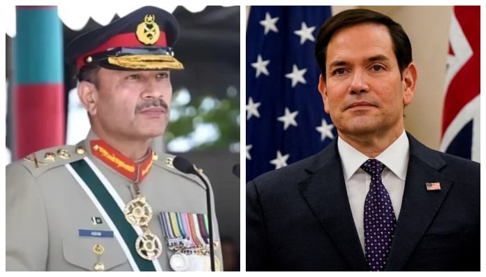 US Secretary of State Marco Rubio (right) and Chief of Army Staff General Asim Munir. — ISPR/Reuters/File