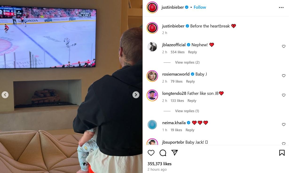 Justin Bieber shares ‘heartbreak in new update with baby Jack Blues