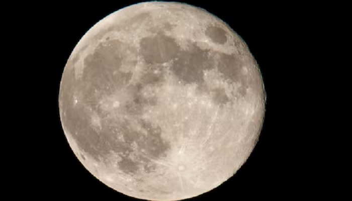 The full moon is seen from Valletta on September 9, 2014. —Reuters