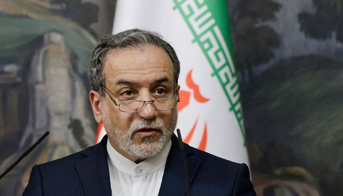 Irans Foreign Minister Abbas Araqchi attends a press conference following a meeting with Russias Foreign Minister Sergei Lavrov in Moscow, Russia, April 18, 2025 — Reuters