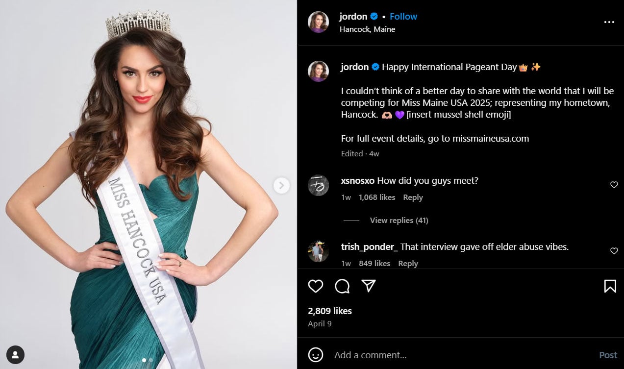 Bill Belichick supports girlfriend Jordon Hudson at Miss Maine pageant