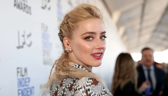 Amber Heard reveals more about twin babies
