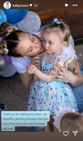 Kaley Cuoco shares insights into Mothers Day presents