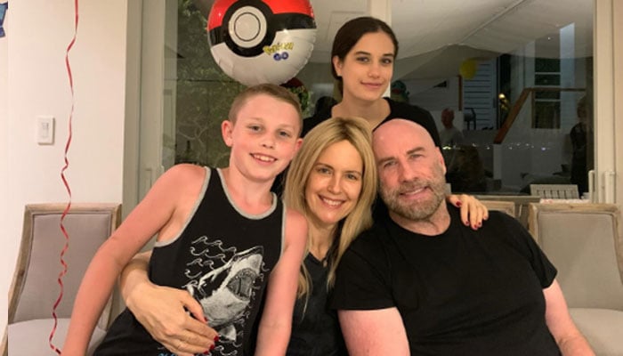 John Travolta marks Mothers Day with late wife Kelly Prestons throwback snap