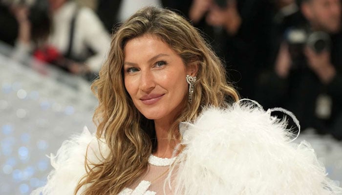 Gisele Bundchen steps out with newborn son on a rare stroll