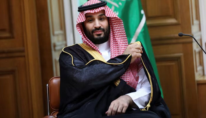 Saudi Crown Prince Mohammed bin Salman meets with Greek Prime Minister Kyriakos Mitsotakis (not pictured) at the Maximos Mansion in Athens, Greece, July 26, 2022. — Reuters
