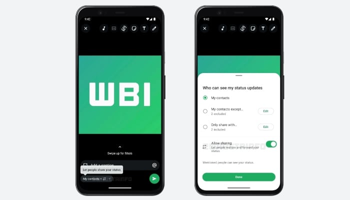 This screenshot shows the new WhatsApp feature. — WABetaInfo