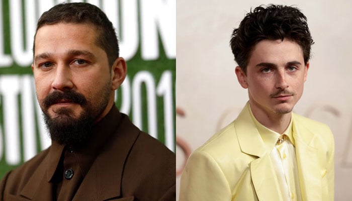 Shia LaBeouf reacts to feud rumors with Timothee Chalamet leaking alleged email from Dune star