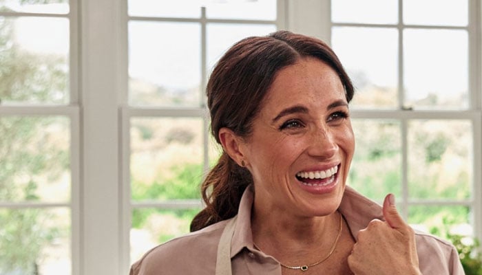 Meghan Markle is showing off her return to her past as a Hollywood star