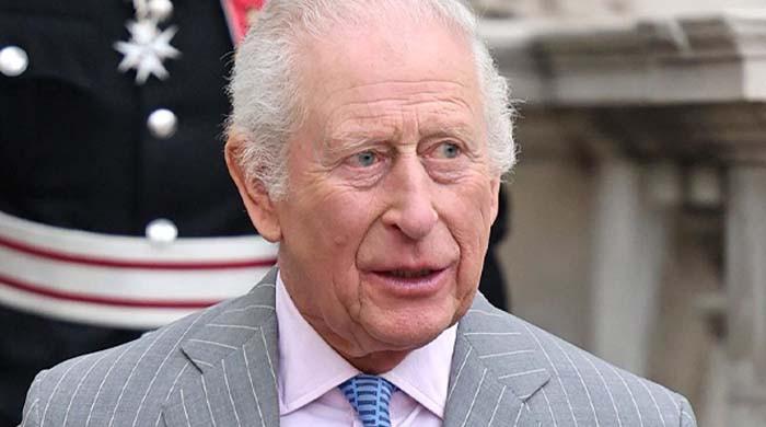King Charles during his visit to Bradford