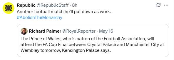 Prince William mocked over FA Cup final attendance