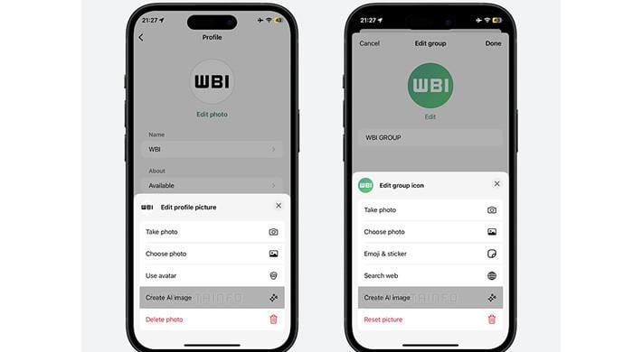 AI-Powered Profile Photos on WhatsApp