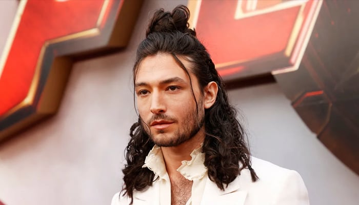 Ezra Miller breaks public cover with surprise appearance