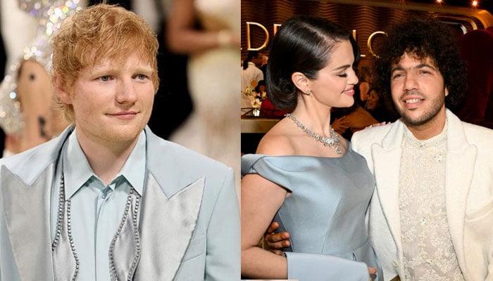 Ed Sheeran leaks major secret about Selena Gomez, Benny Blanco’s big day
