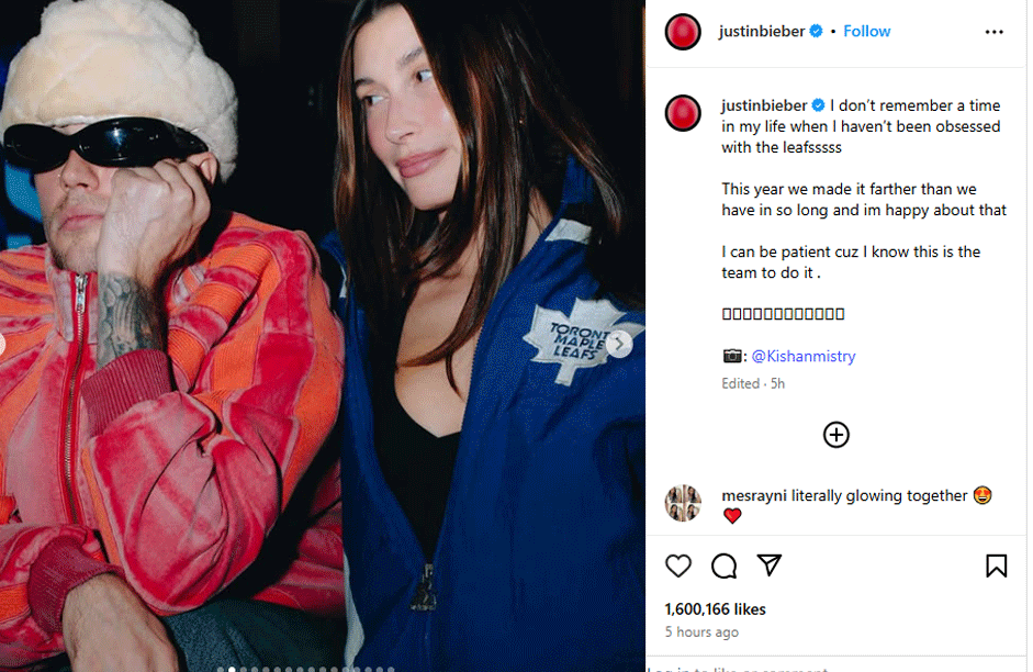 Justin Bieber shares positive message amid big loss