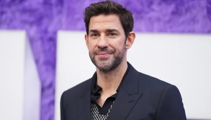 Photo: John Krasinski discusses his role alongside Natalie Portman in upcoming movie