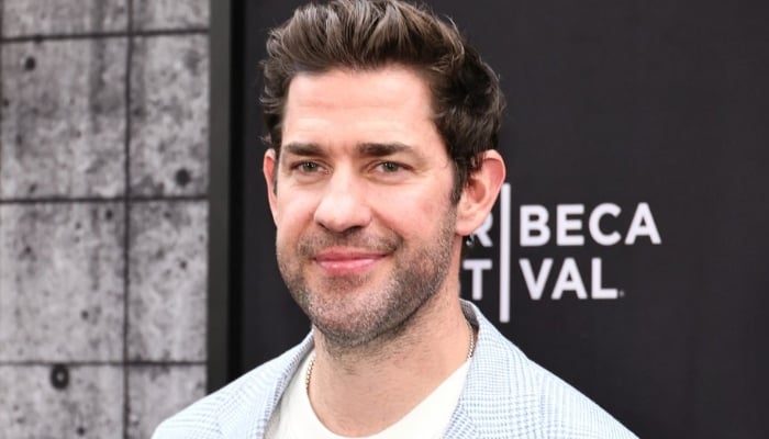 Photo: John Krasinski gushes over Foundation of Youth director Guy Ritchie