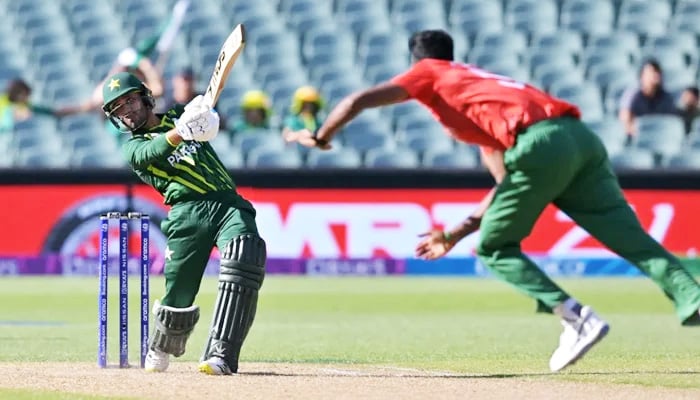 A non -dated photo of a match between Pakistan and Bangladesh. AFP