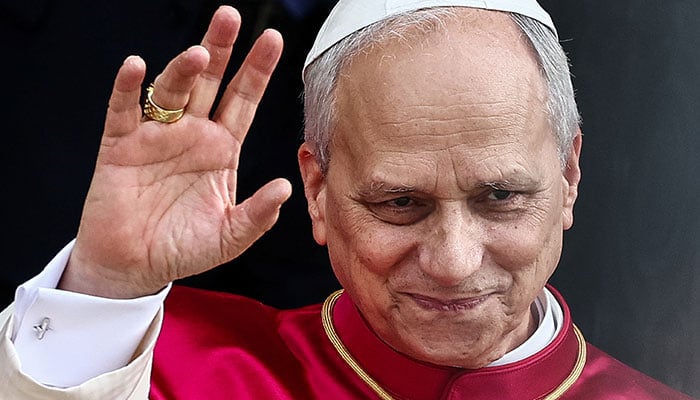 Pope Leo XIV waves as he leaves the basilica of Saint Paul Outside the Walls, in Rome, Italy, May 20, 2025. — Reuters
