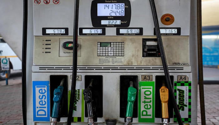 An image of representation of a fuel filling machine. - Reuters