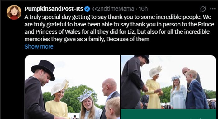 Kate Middleton gets emotional as she meets lovely family at Buckingham Palace