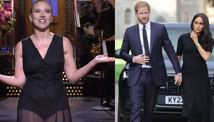Scarlett Johansson mocked Harry and Meghan in SNL monologue?