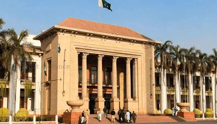 The Punjab Assembly building in Lahore. — Geo.tv/File