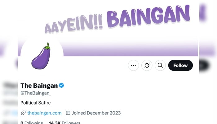 Screenshot of the account that first shared the fake notification.