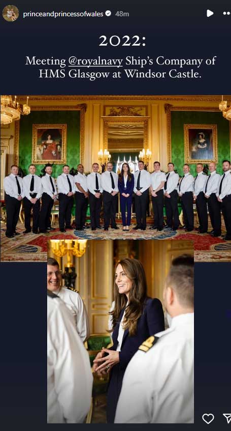 Kate Middleton smashes bottle at naming ceremony of warship