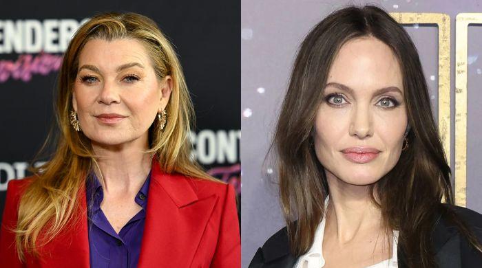 Ellen Pompeo and Angelina Jolie