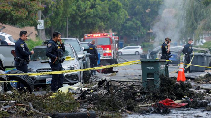 Several dead as plane crashes on California neighborhood
