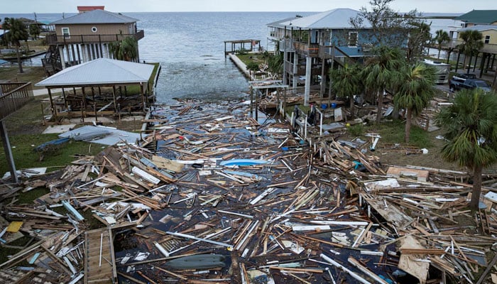Horseshoe Beach, Florida, September 28, 2024. — Reuters