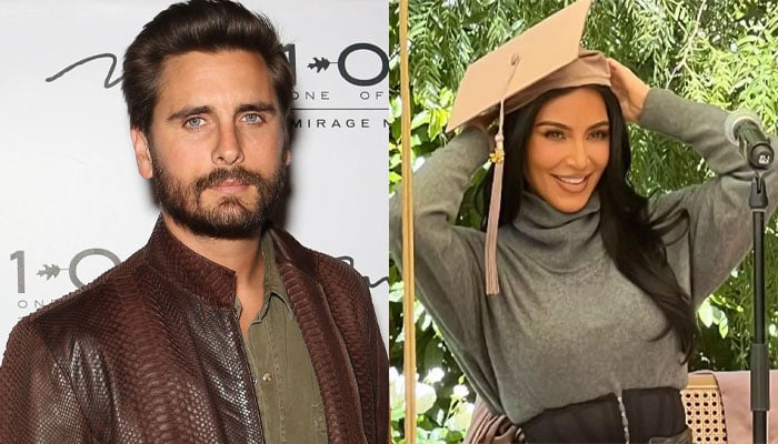Scott Disick surprises Kim Kardashian with Legally Blonde themed cake