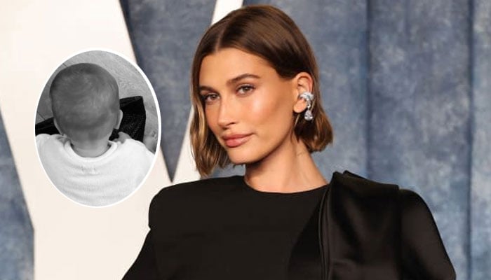 Hailey Bieber shares adorable pic of sweet baby Jack Blues