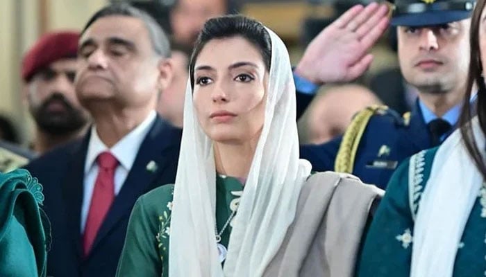 President Asif Ali Zardaris youngest daughter Aseefa Bhutto-Zardari. — Instagram/aseefabz/File