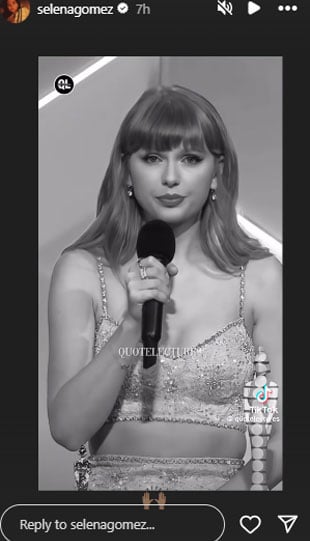 Selena Gomez cheers on Ariana Grande, Taylor Swift in rare shout out